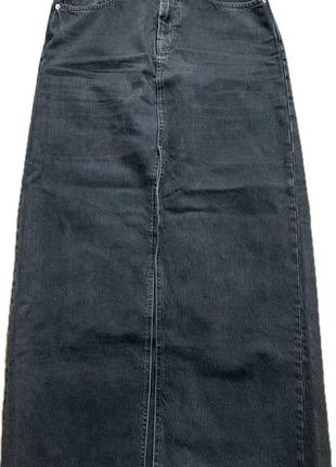 Женская длинная джинсовая юбка tommy hilfiger коллекция 2025 г.