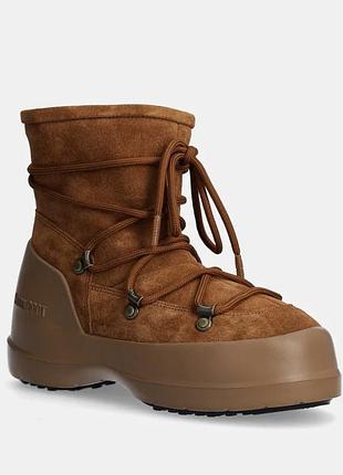 Замшеві чоботи moon boot mb luna boot suede