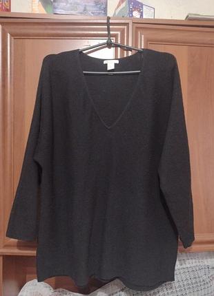 Джемпер свитер черный женский