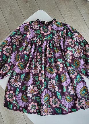 Платье в цветы