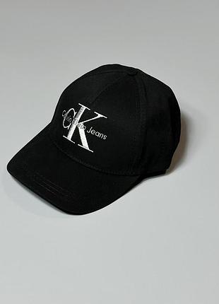 Кепка calvin klein коттоновая мужская женская бейсболка кельвин кляйн на лето (b)
