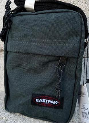 Мужская сумка мессенджер eastpak серая барсетка через плечо истпак (b)