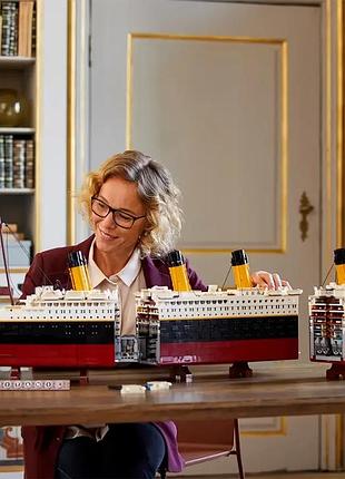 Блоковий конструктор титанік 1.15 метра, 9090pcs