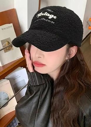 Кепка/бейсболка осень зима.