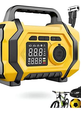 Компресор портативний / міні-компресор для авто atj-201