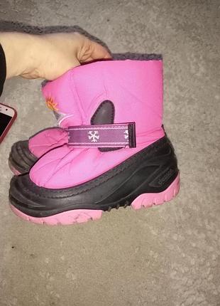 Сапоги дутiки демар 19 см устiлка