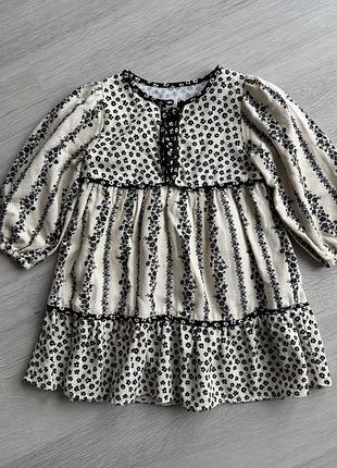 Сукня плаття на дівчинку zara 104(3-4 роки)