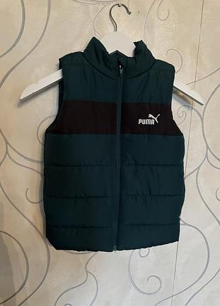 Жилетка безрукавка puma оригинал р.116
