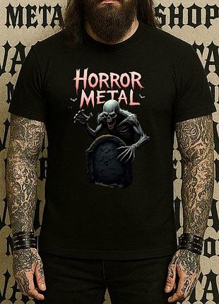 Horror metal футболка металл мерч