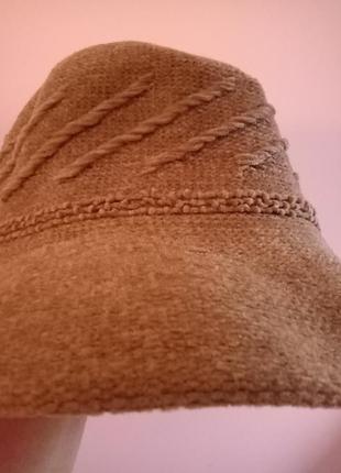 Утепленная женская панама на весну-осень