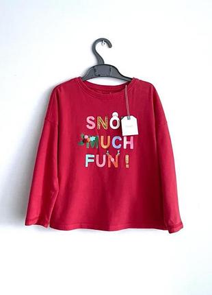 Кофтинка/лонгслів  для дівчинки 5-6 років зріст  110  ext