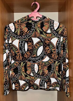 Кофта гольф жіноча з принтом