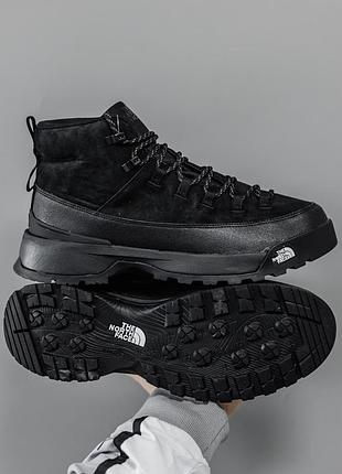 Мужские термо ботинки the north face glenclyffe black tnf ❄️ зима 2