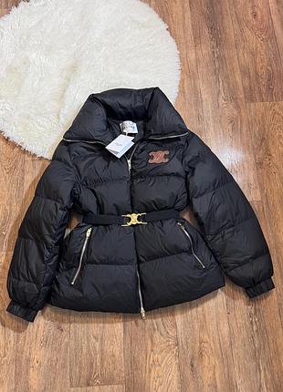 Чорна куртка celine в наявності в розмірах с та м