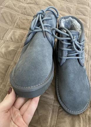 Новые замшевые ботинки угги демисезон зима 41 р