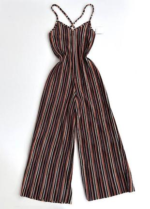 Bershka комбез полосатий в рубчик, неймовірно стильний