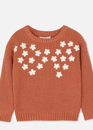 Теплий светр на дівчинку