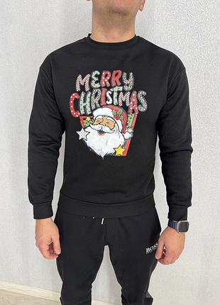 Чоловічий світшот новорічний