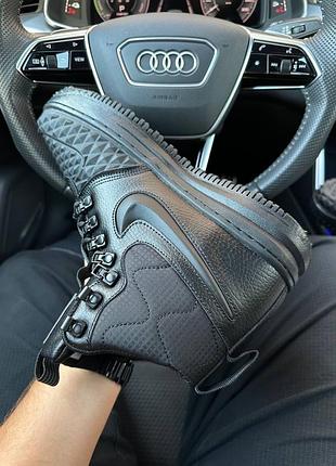 Nike lunar force 17 duckboot black fur 4