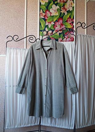 Стильне вельветове плаття-рубашка tu woman.