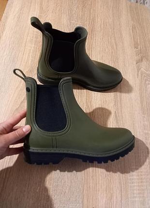 Резиновые сапоги челси 39 размер