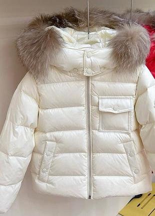 Дитяча зимова куртка пуховик монклер moncler