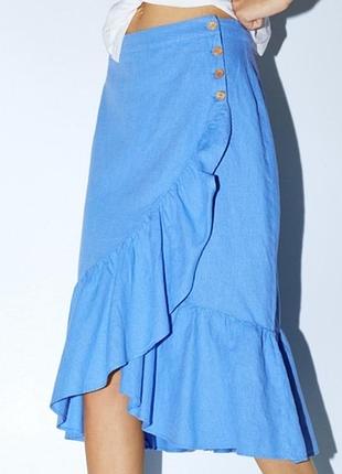 Льняная юбка