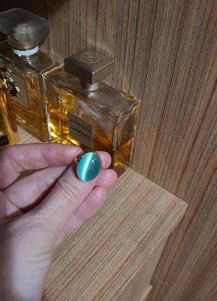 Серебряная кольца с камнем улексит, размер 17