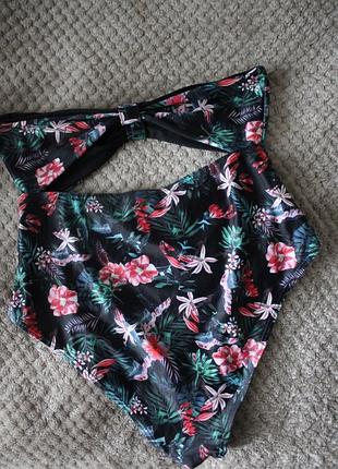 Женские плавки купальные, низ купальника женский с вырезом на талии