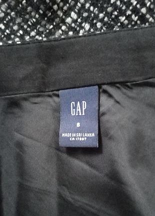 Юбка gap шерстяная новая 5