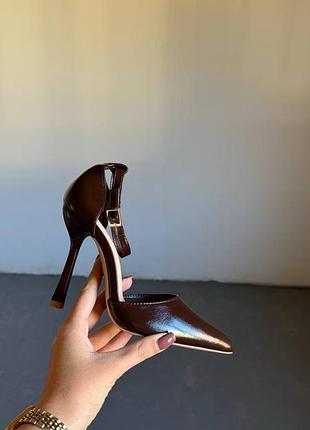 Туфлі шоколадні