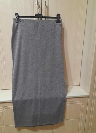 Юбка с люрексом