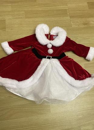 Новорічне плаття для дівчинки 12 місяців