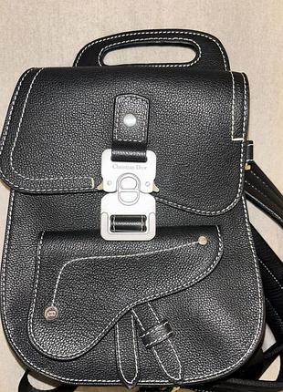 Шкіряний рюкзак christian dior backpack gallop rucksack