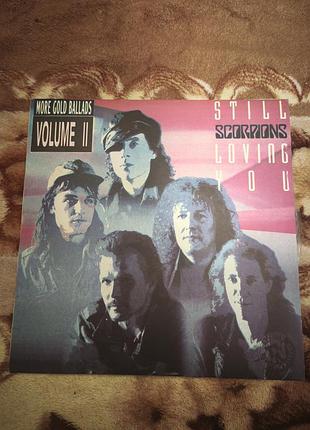 Scorpions рок виниловая пластинка