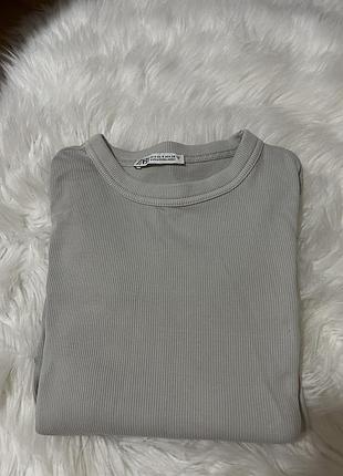 Базовый лонгслив zara