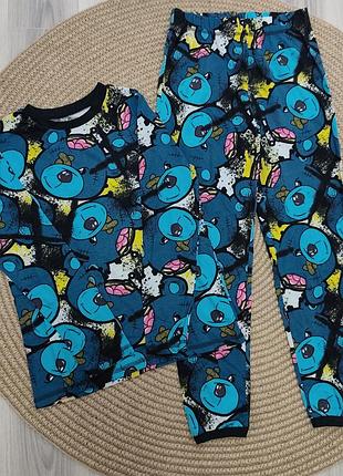 Піжама для унісекс george тедді, комплект для сну 134-140