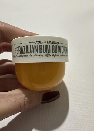Зміцнюючий та розгладжуючий крем для сідниць і стегон sol de janeiro brazilian bum bum cream, 25 гр