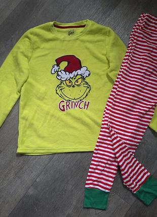 Пижама в новогоднем стиле гренч размер s