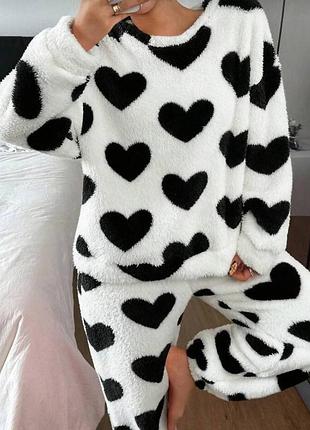 Теплый домашний костюм тедди nd-865