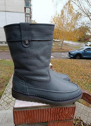 Шкіряні зимові чоботи salamander