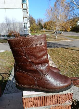 Шкіряні зимові чоботи salamander