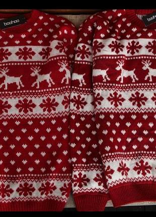 Новорічна, кофта, светр, новогодняя, фемелі лук, family look