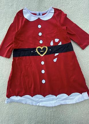 Плаття  для святкування новорічних і різдвяних свят на дівчинку 4-5 рочків  для пам’ятних фотосесій