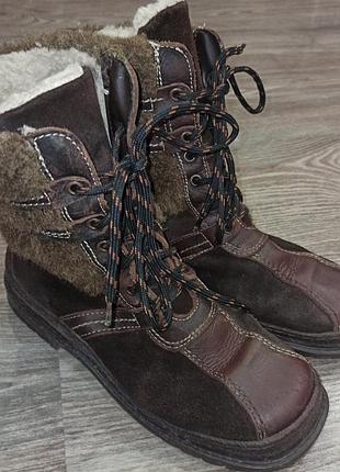 Черевики шкіряні жіночі, р.37