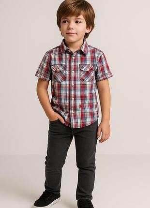 Стильна дитяча сорочка new caro, розмір 10 років.