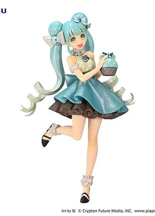 Фігурка хацуне міку furyu sweet sweets choco mint pearl ver. vocaloid