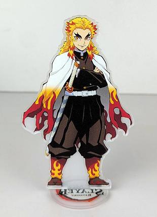 Акриловая фигурка ренгоку кеджуро из аниме клинок, рассекающий демонов