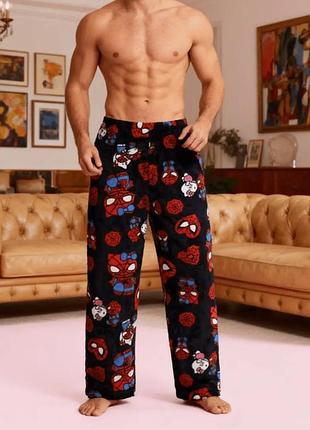 Штани hello kitty х spider man