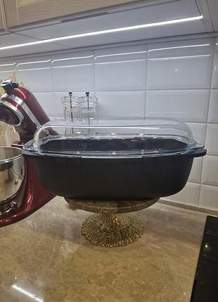 Silit жаровня 46 х 26 см универсальная, прямоугольная, алюминиевая с покрытием silitan